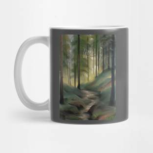 wild forest no border Mug